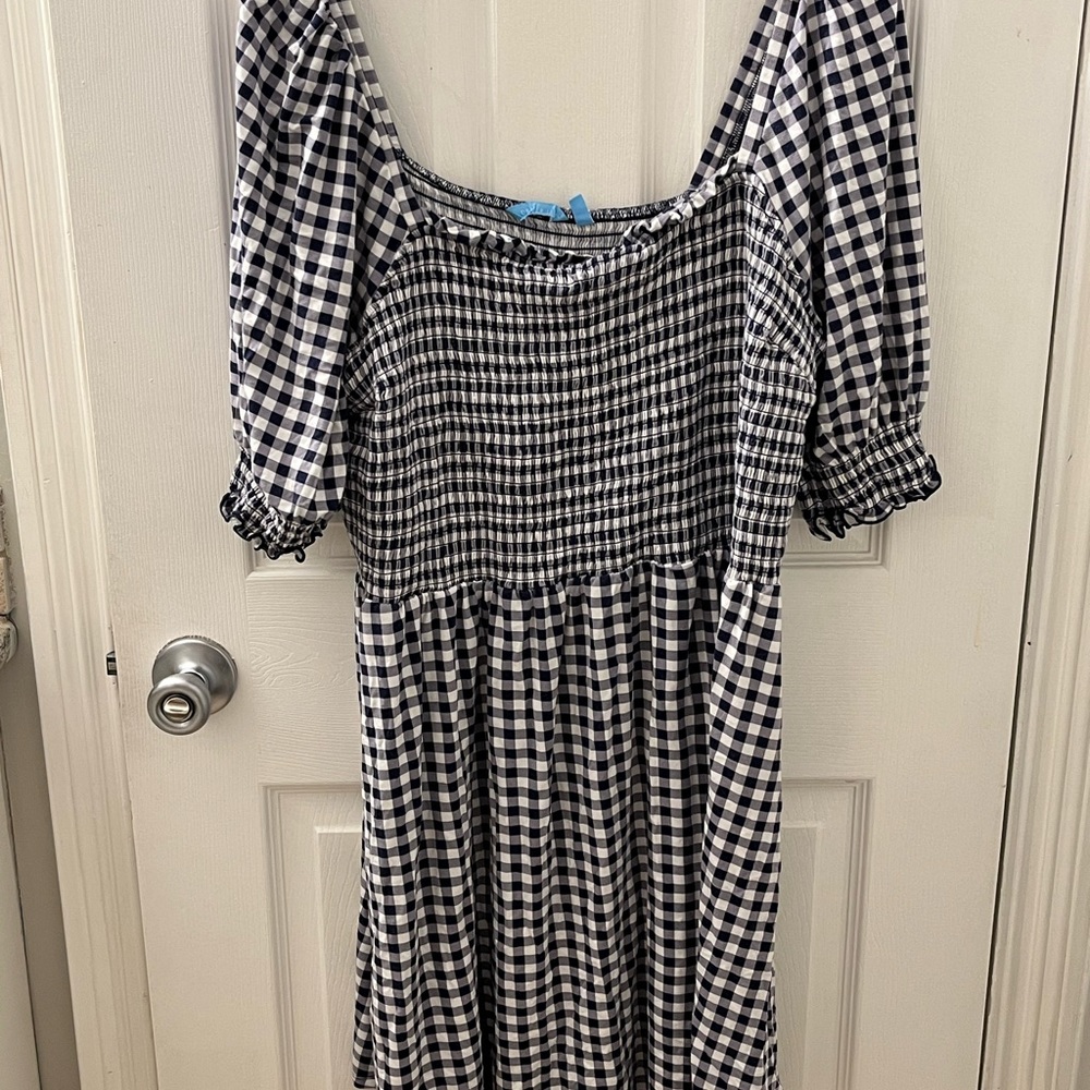 Draper James Nassau Navy Jo Dee dress